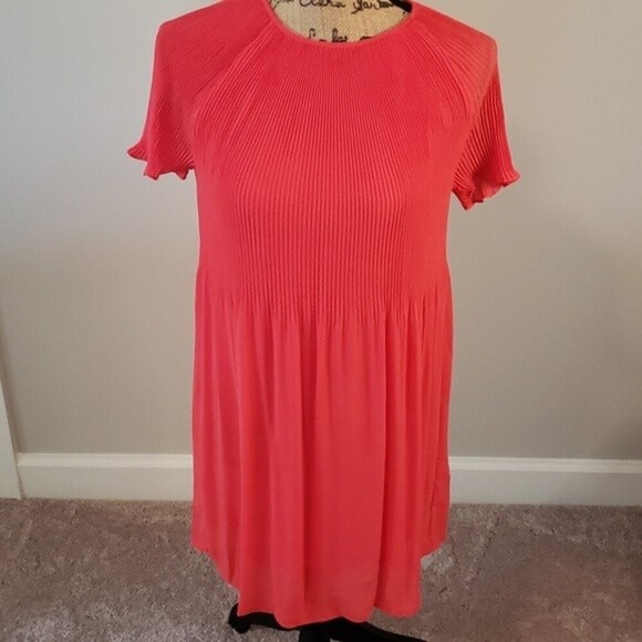 NWT Michael Kors Pleated Bodice Dress - Picture 1 of 5